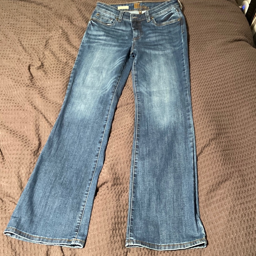 kut from the cloth, Nicole boot cut mid rise size 10